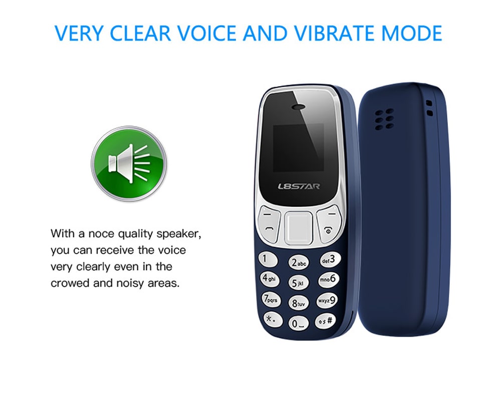 Ultra Mini Κινητό Τηλέφωνο SIM & Bluetooth Ακουστικό Handsfree - Mini CellPhone
